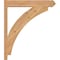 Ekena Millwork Thorton Smooth Arts and Crafts Outlooker, Western Red Cedar, 5 1/2"W x 28"D x 32"H OUT06X28X32THR03SWR - alternate 2